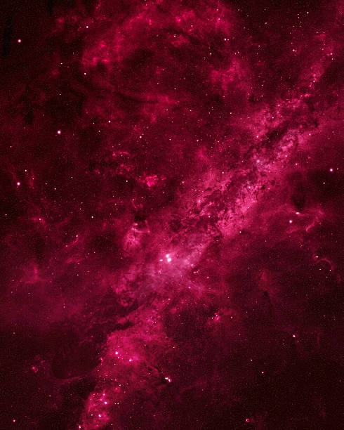 istock Space background with lots of stars and nebulae 612648390