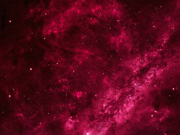 istock Space background with lots of stars and nebulae 612648544
