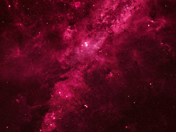 istock Space background with lots of stars and nebulae 612648686