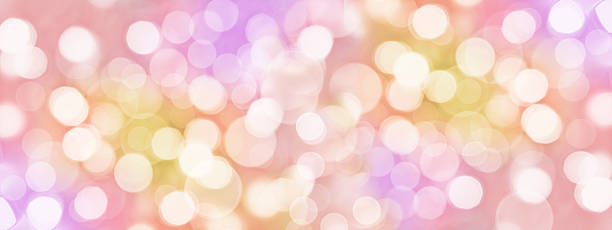 istock Holiday colorful background with blurred bokeh lights 612649518