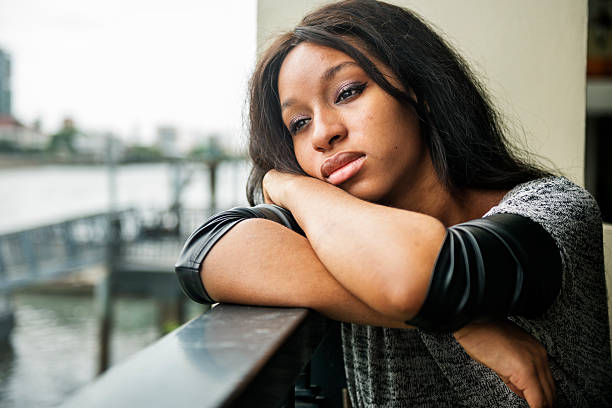 istock African American Depressive Sad Broken Heart Concept 612651182