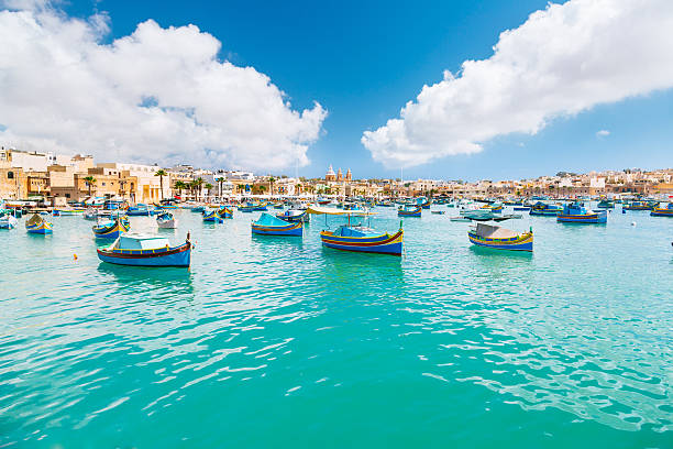 istock Marsaxlokk Harbor, Malta 612651292
