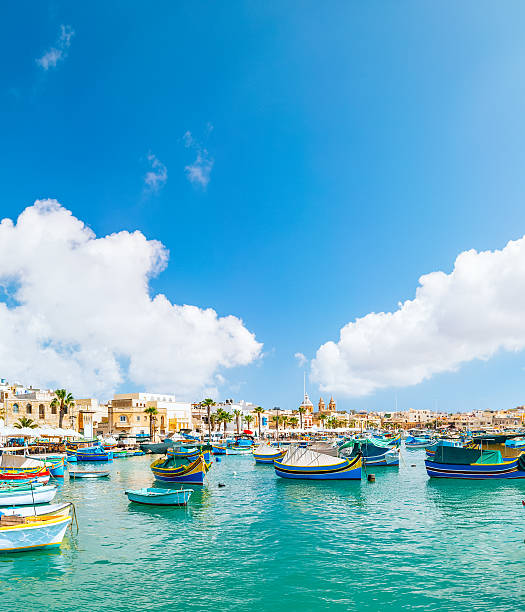 istock Marsaxlokk Harbor, Malta 612651360