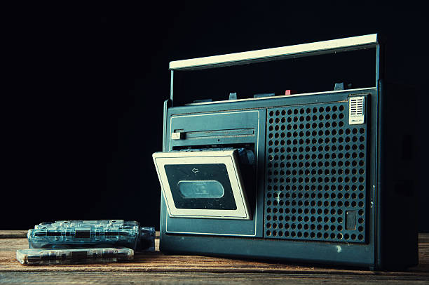 istock Old radio and cassette 612651552