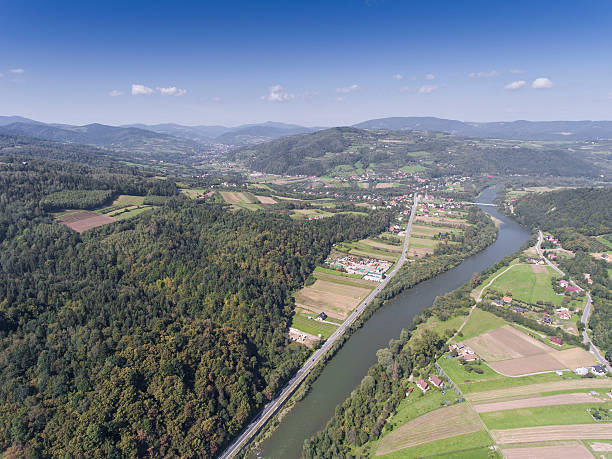 istock Dunajec river. Mountain landcsape at summer time in Poland 612652786