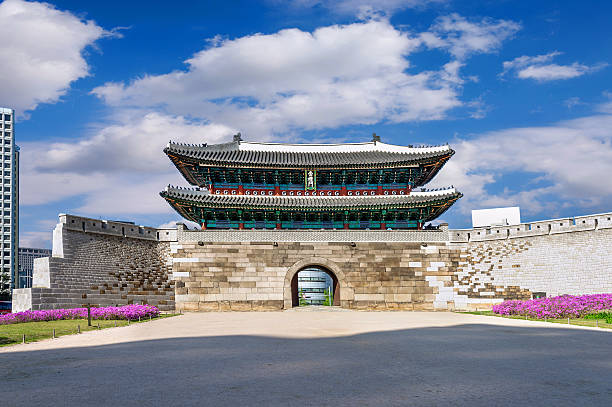 istock Sungnyemun gate (Namdaemun Market) in Seoul, 612658604