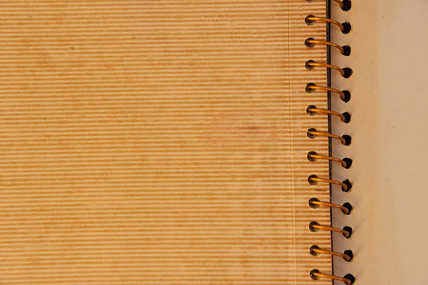 istock Blank old photo album 612659624