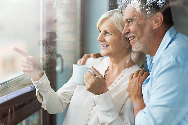 istock Loving senior couple 612659928