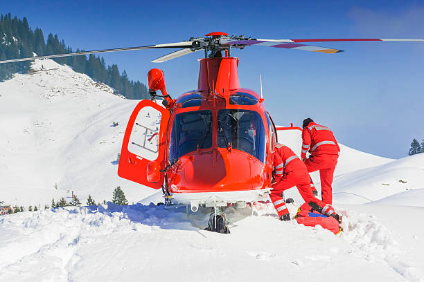 istock rescue helicopter team landed 612660394