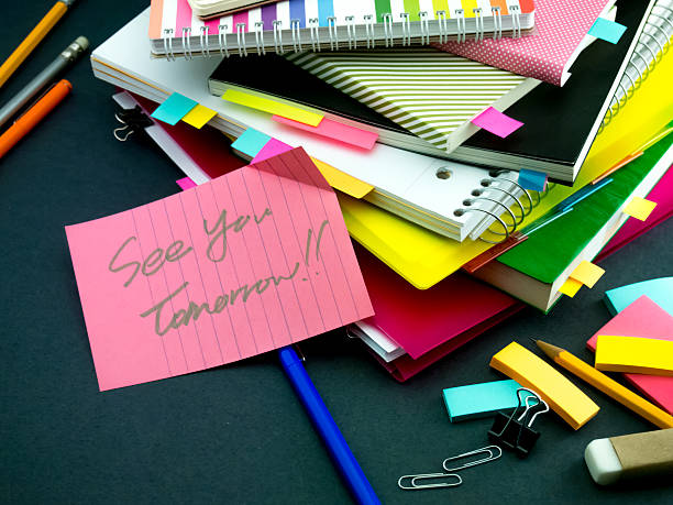 istock Somebody Left the Message; See You Tomorrow 612714202