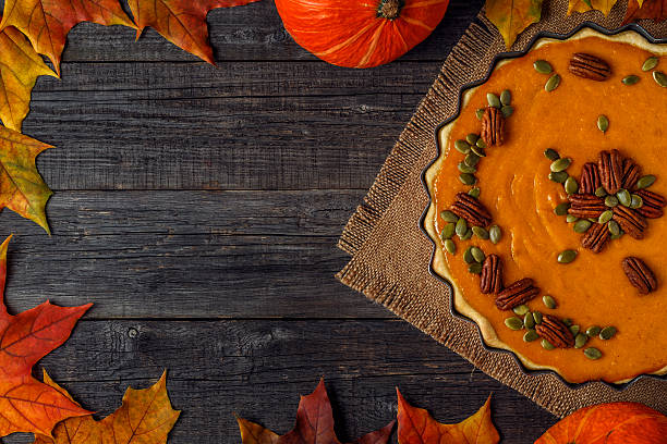 istock Homemade Pumpkin Pie for Thanksgiving. 612715242