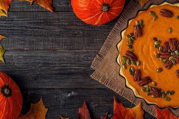 istock Homemade Pumpkin Pie for Thanksgiving. 612715340