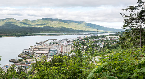 istock View of Ketchikan from Rainbird Trail 612718080