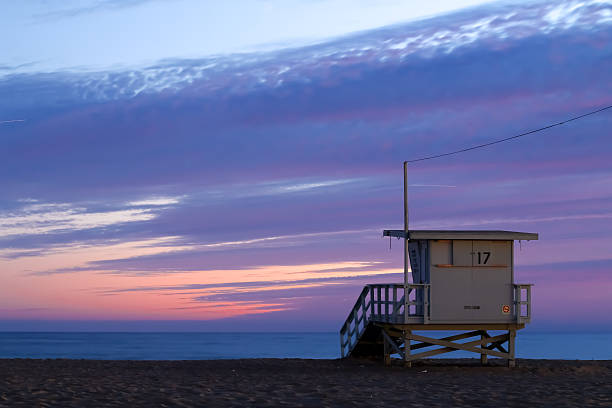 istock Sunset at the Snata Monica Pier in August 612722568