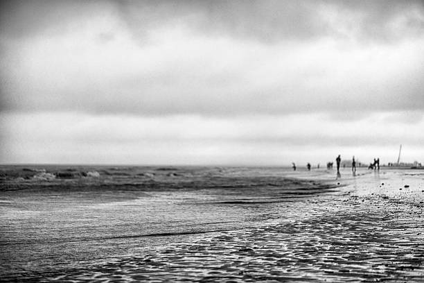 istock Stormy day at the ocean in Sankt Peter Ording 612724424