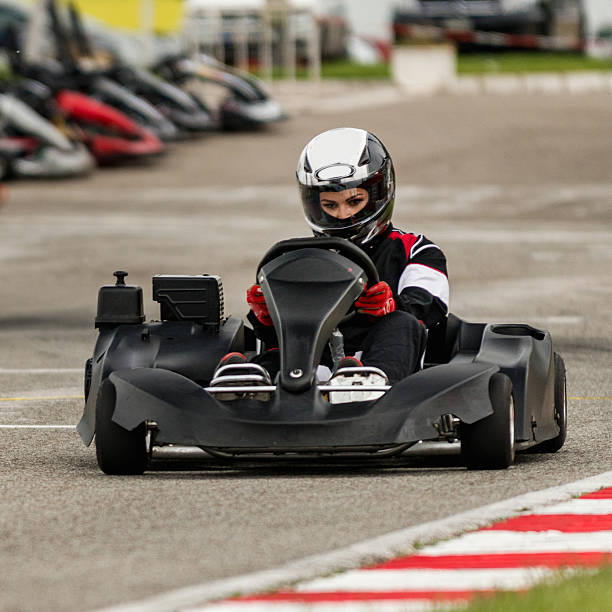 istock Go-cart champion 612731126