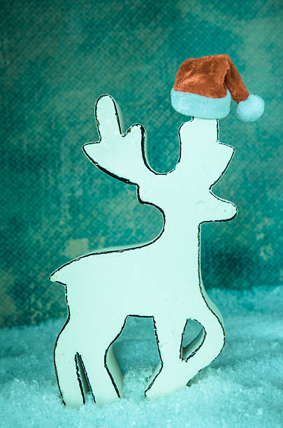 istock Merry Christmas reindeer 612733392