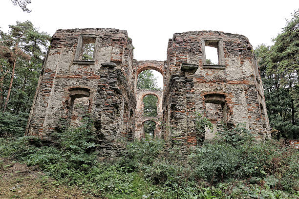 istock Ruins of large summer villa 612736076
