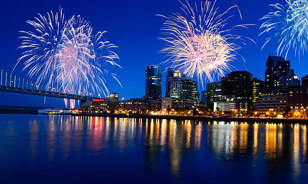 istock New Year fireworks over San Francisco 612741608