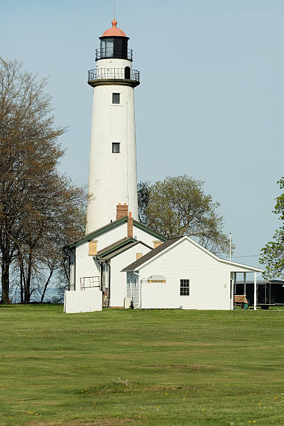 istock Pointe aux Barques Lighthouse, built in 1848 612744222