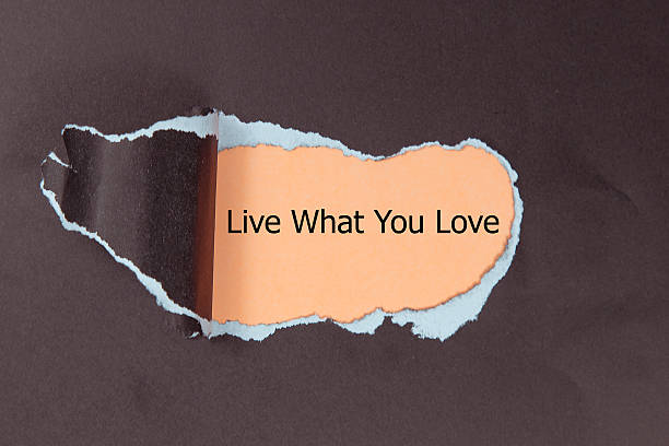 istock live what you love written under torn paper 612744478