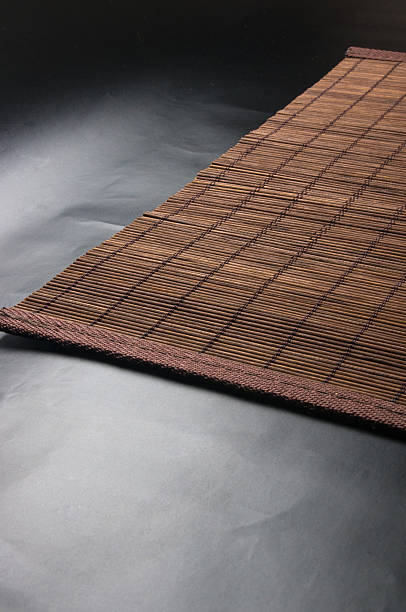 istock bamboo Mat - stand food 612748750