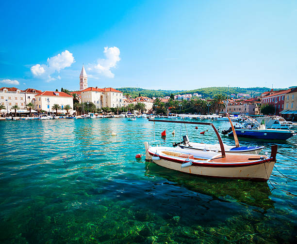 istock Supetar, Brac Island, Croatia. Adriatic Sea. 612749350