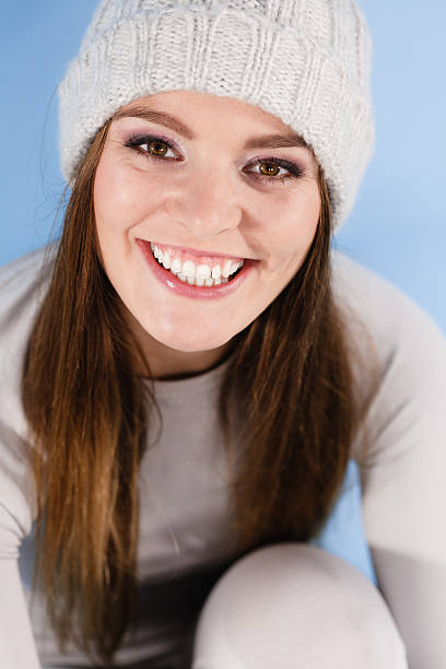 istock woman in thermal underwear 612750064