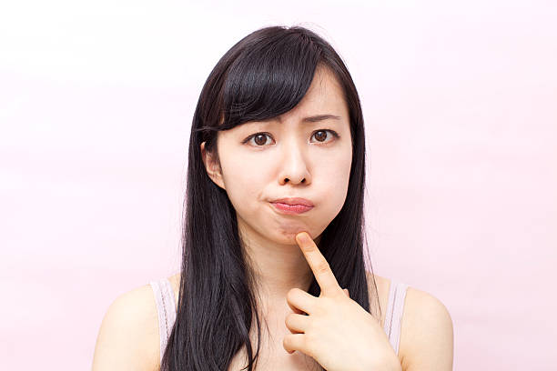 istock Japanese woman expresses emotions 612751048