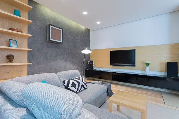 istock Comfortable cinema zone at your house 612751492