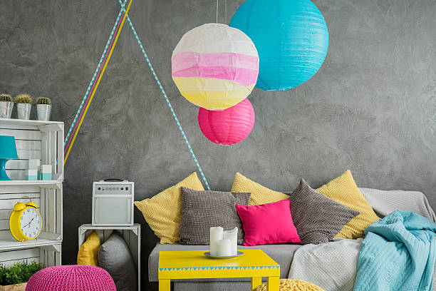 istock Unique living room design idea 612753270
