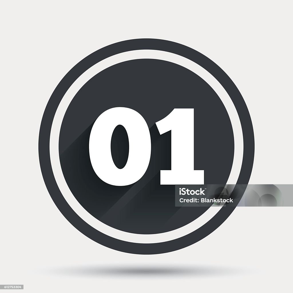 First Step Sign Loading Process Symbol Stock Illustration - Download ...
