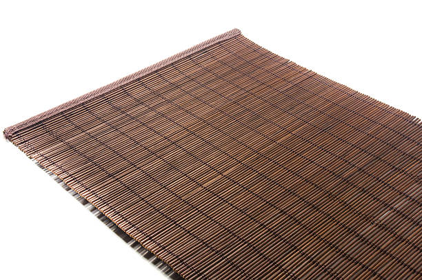 istock bamboo Mat - stand food 612753352