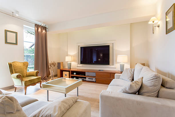 Interior of modern living room