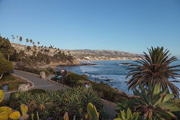 istock Main Beach city view in Laguna Beach 612757396