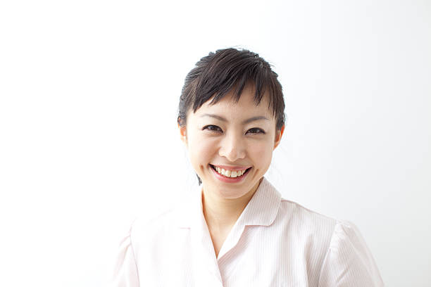 istock Japanese female working part-time job 612757616