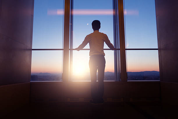 istock End of the day with sunset 612819922