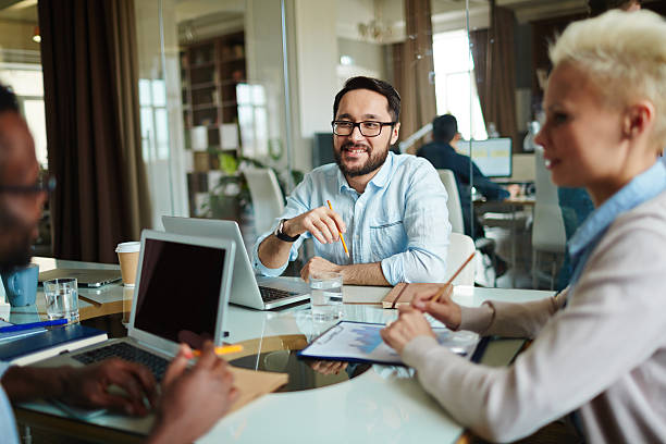 istock Business people at work 612826992