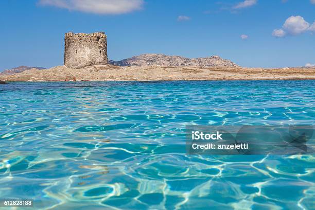 Turquoise Waters At Stintino La Pelosa Beach In Sardinia Stock Photo - Download Image Now