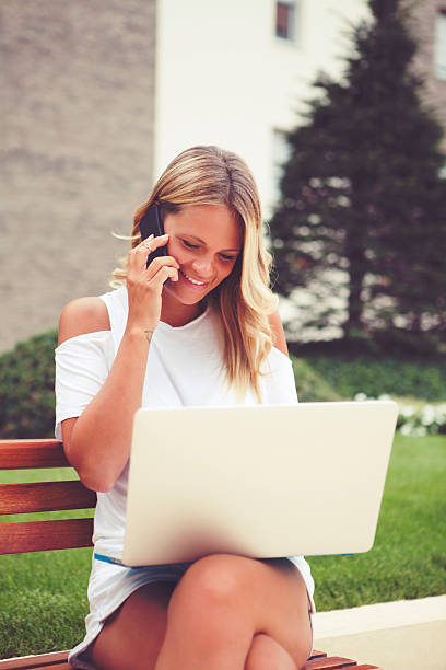 istock Enjoying a day with working outdoor 612828402