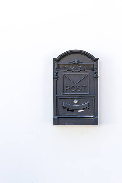 Post box stock photo