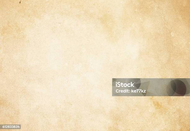 Old Paper Texture Stock Photo - Download Image Now - Paper, Old, Textured