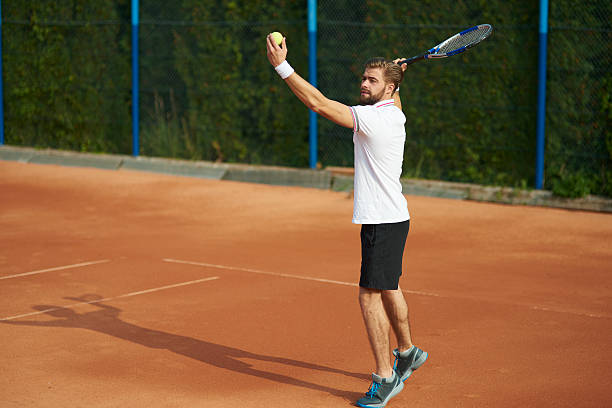 istock Now we are focused on the ball 612834126