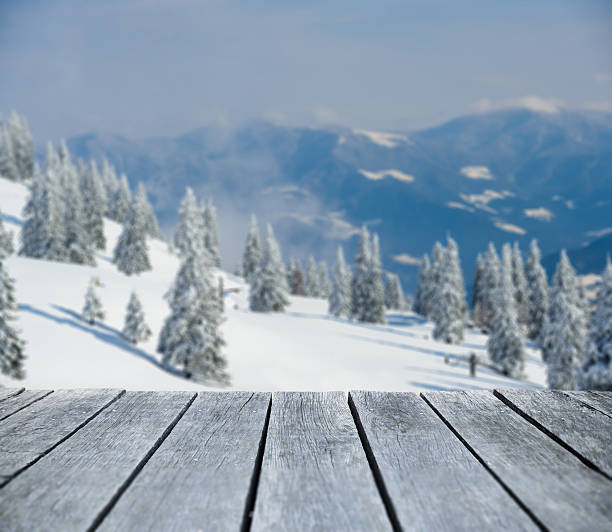 istock Beautiful winter landscape 612834412