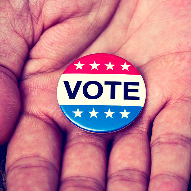 istock badge for the United States election 612838084