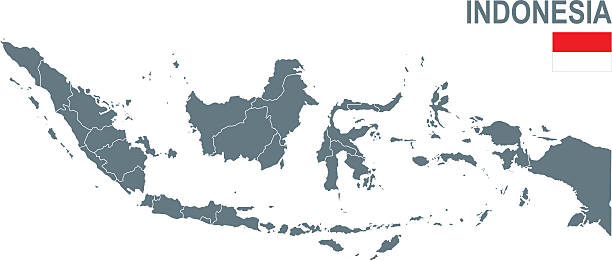 인도네시아  - indonesia stock illustrations