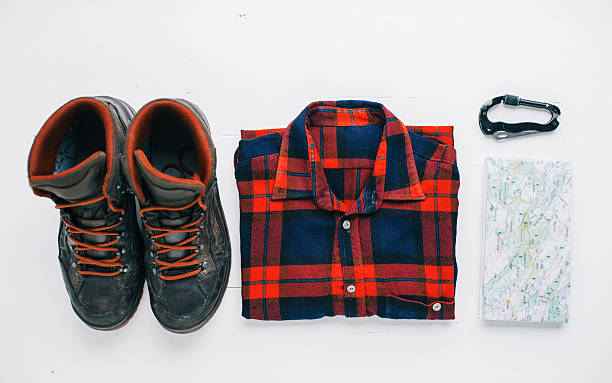 istock Outdoor adventure equipment 612843352