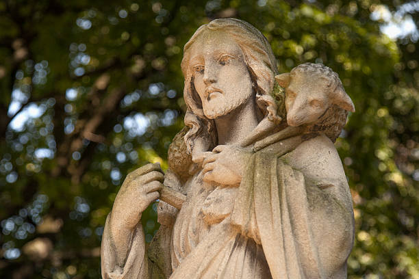 istock Jesus Christ - the Good Shepherd 612844278
