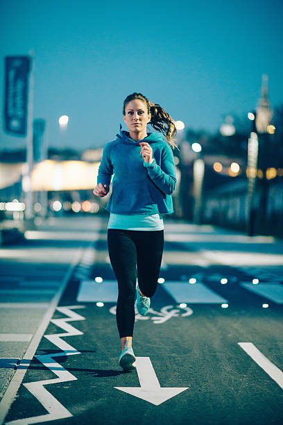 Jogging in the city