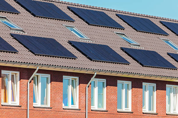 istock New Dutch houses with solar panels 612848742